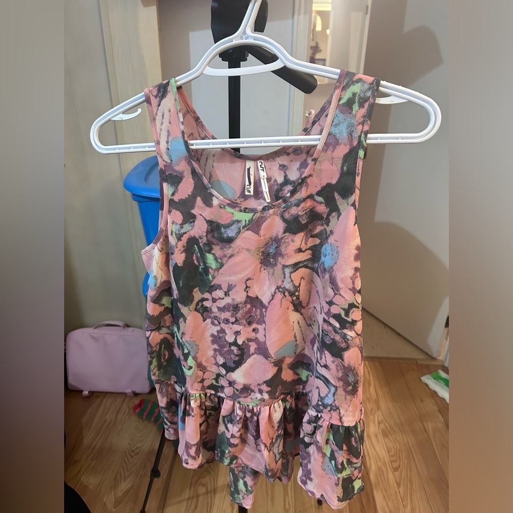 Floral Tank Top